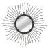 vidaXL Garden Wall Mirror Sunburst 60 cm Black - Image 2