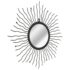 vidaXL Garden Wall Mirror Sunburst 60 cm Black - Image 3