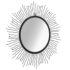 vidaXL Garden Wall Mirror Sunburst 80 cm Black - Image 2
