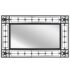 vidaXL Garden Wall Mirror Rectangular 50x80 cm Black - Image 4