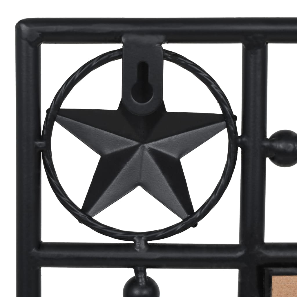 8718475724353_g_en_hd_3 vidaXL Garden Wall Mirror Rectangular 50x80 cm Black - Image 5