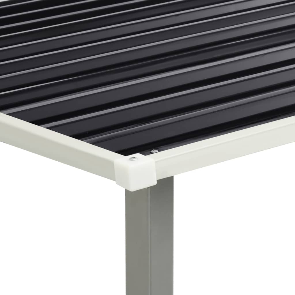 8718475724599_g_en_hd_6 vidaXL Garden Shed with Sliding Doors Anthracite 386x131x178 cm Steel - Image 7