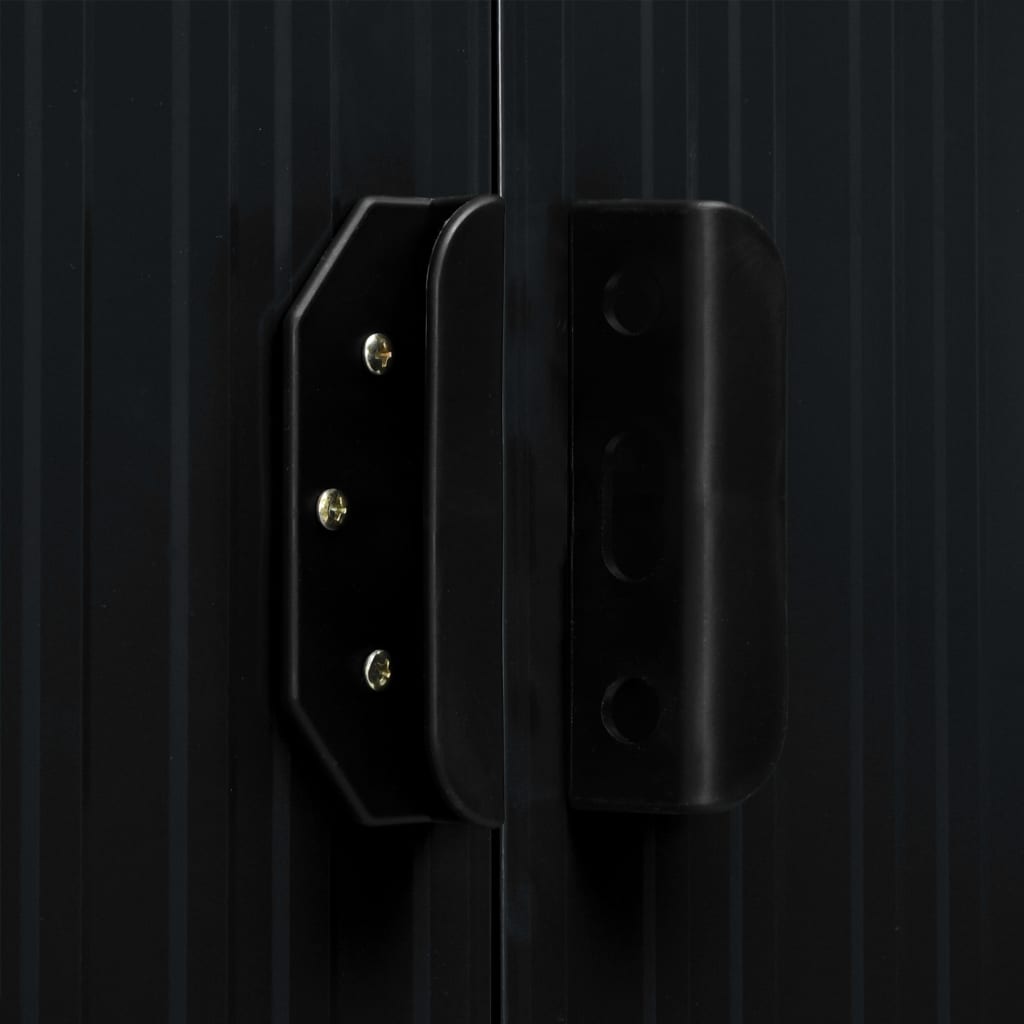 8718475724599_g_en_hd_8 vidaXL Garden Shed with Sliding Doors Anthracite 386x131x178 cm Steel - Image 9