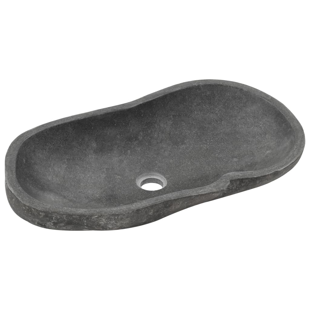 8718475724926_g_en_hd_1 vidaXL Wash Basin River Stone Oval 60-70 cm - Image 2