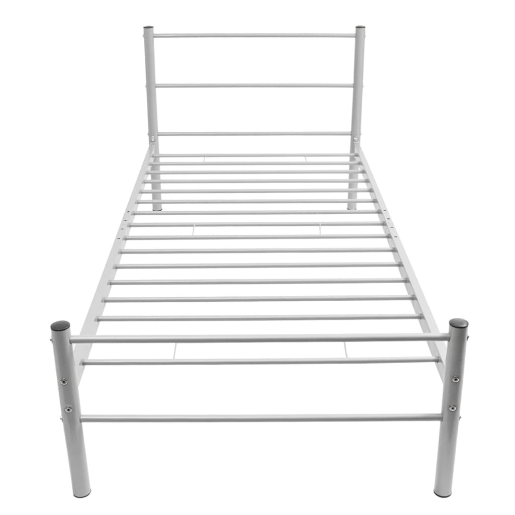8718475725220_g_en_hd_1 vidaXL Bed Frame without Mattress Grey Metal King Single Size - Image 3