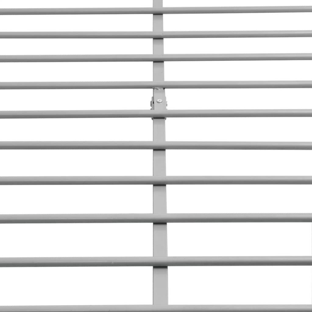 8718475725244_g_en_hd_3 vidaXL Bed Frame without Mattress Grey Metal Queen Size - Image 5