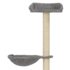 vidaXL Cat Tree with Sisal Scratching Posts Grey 148 cm - Image 4