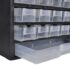 vidaXL 41-Drawer Storage Cabinet Tool Box 2 pcs Plastic - Image 3