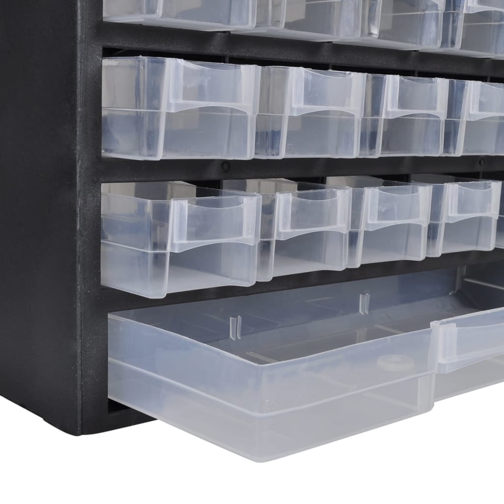 8718475727194_g_en_hd_2 vidaXL 41-Drawer Storage Cabinet Tool Box 2 pcs Plastic - Image 3