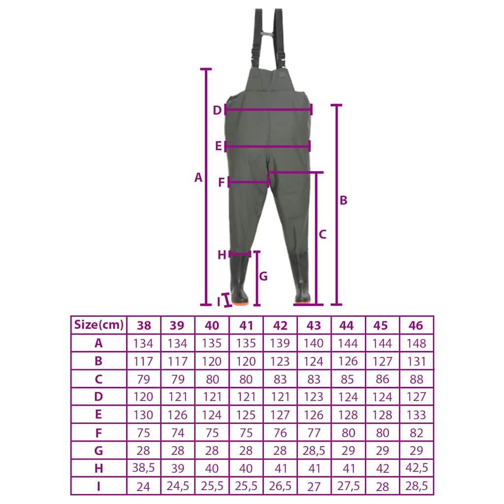 8718475727200_g_en_hd_8 vidaXL Wading Pants with Boots Green Size 38 - Image 9