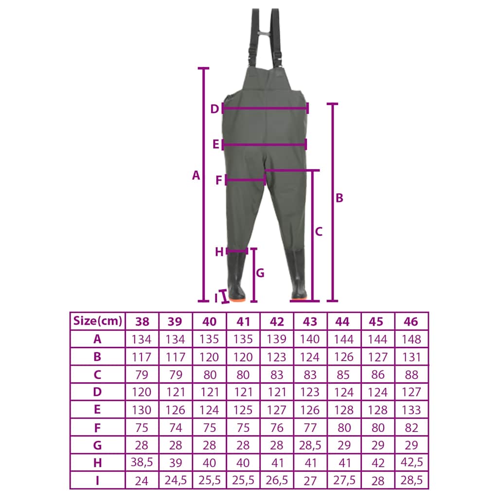 8718475727224_g_en_hd_8 vidaXL Wading Pants with Boots Green Size 40 - Image 9