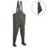 vidaXL Wading Pants with Boots Green Size 41