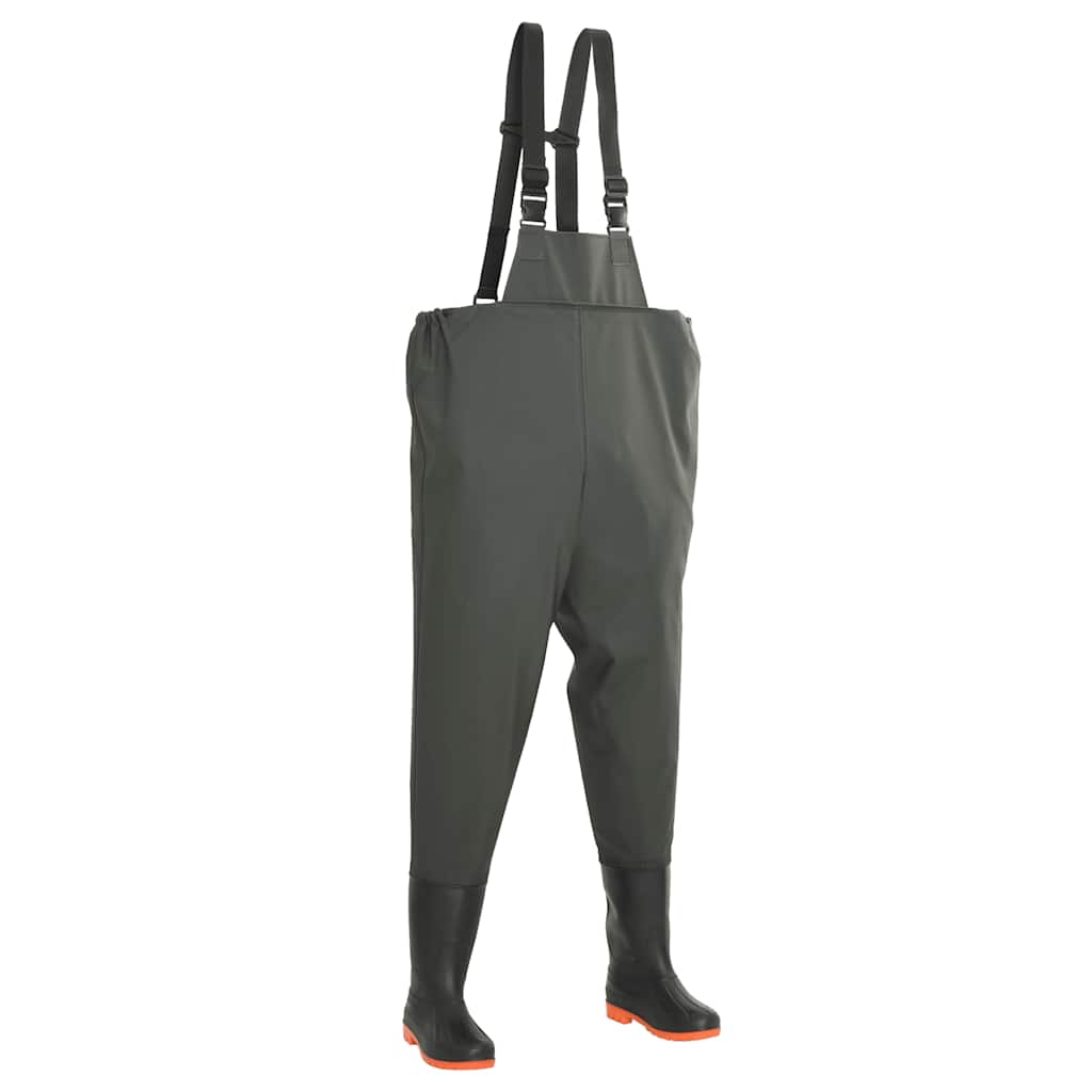8718475727231_g_en_hd_1 vidaXL Wading Pants with Boots Green Size 41 - Image 2