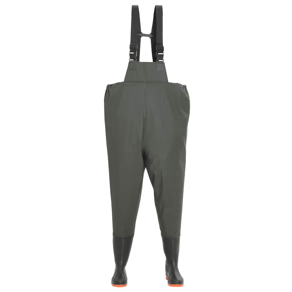 8718475727231_g_en_hd_2 vidaXL Wading Pants with Boots Green Size 41 - Image 3