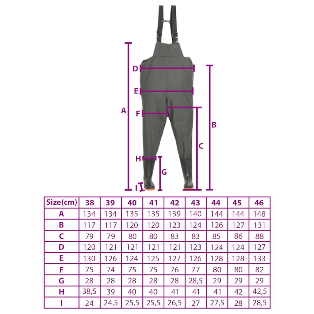 8718475727248_g_en_hd_7 vidaXL Wading Pants with Boots Green Size 42 - Image 8