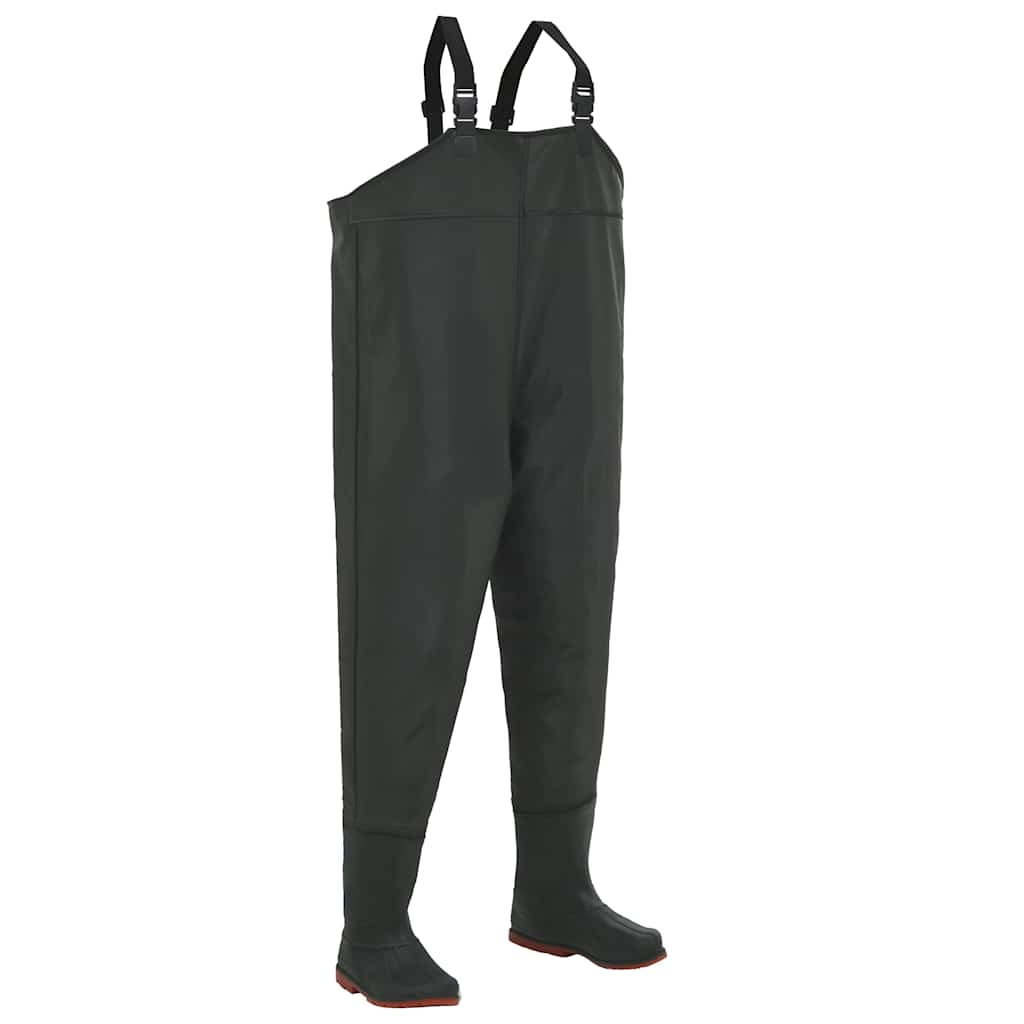 8718475727279_a_en_hd_1 vidaXL Wading Pants with Boots Green Size 45 - Image 1