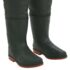 vidaXL Wading Pants with Boots Green Size 45 - Image 6