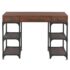 vidaXL Desk with 3 Drawers 110x50x78 cm Solid Fir Wood - Image 2