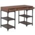 vidaXL Desk with 3 Drawers 110x50x78 cm Solid Fir Wood - Image 4