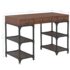 vidaXL Desk with 3 Drawers 110x50x78 cm Solid Fir Wood - Image 10