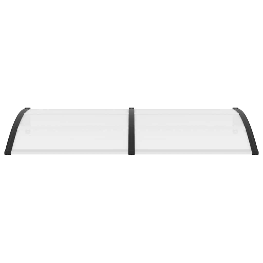 8718475728108_g_en_hd_2 vidaXL Door Canopy Black 200x100 cm PC - Image 4