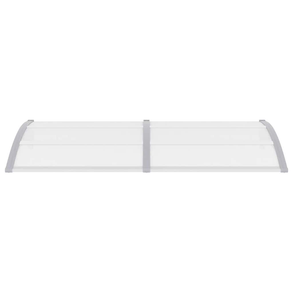 8718475728139_g_en_hd_2 vidaXL Door Canopy Grey 200x100 cm PC - Image 4