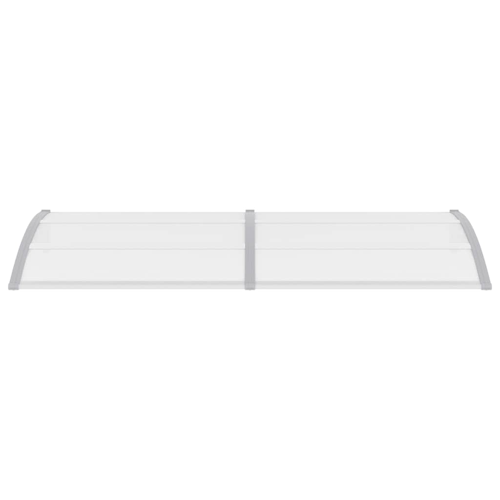 8718475728146_g_en_hd_2 vidaXL Door Canopy Grey 240x100 cm PC - Image 4