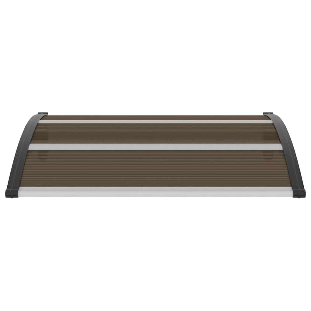 8718475728160_g_en_hd_2 vidaXL Door Canopy Black 120x100 cm PC - Image 4