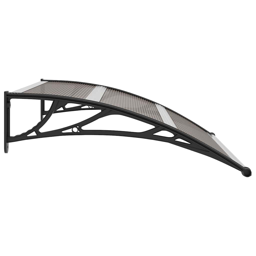 8718475728160_g_en_hd_3 vidaXL Door Canopy Black 120x100 cm PC - Image 5
