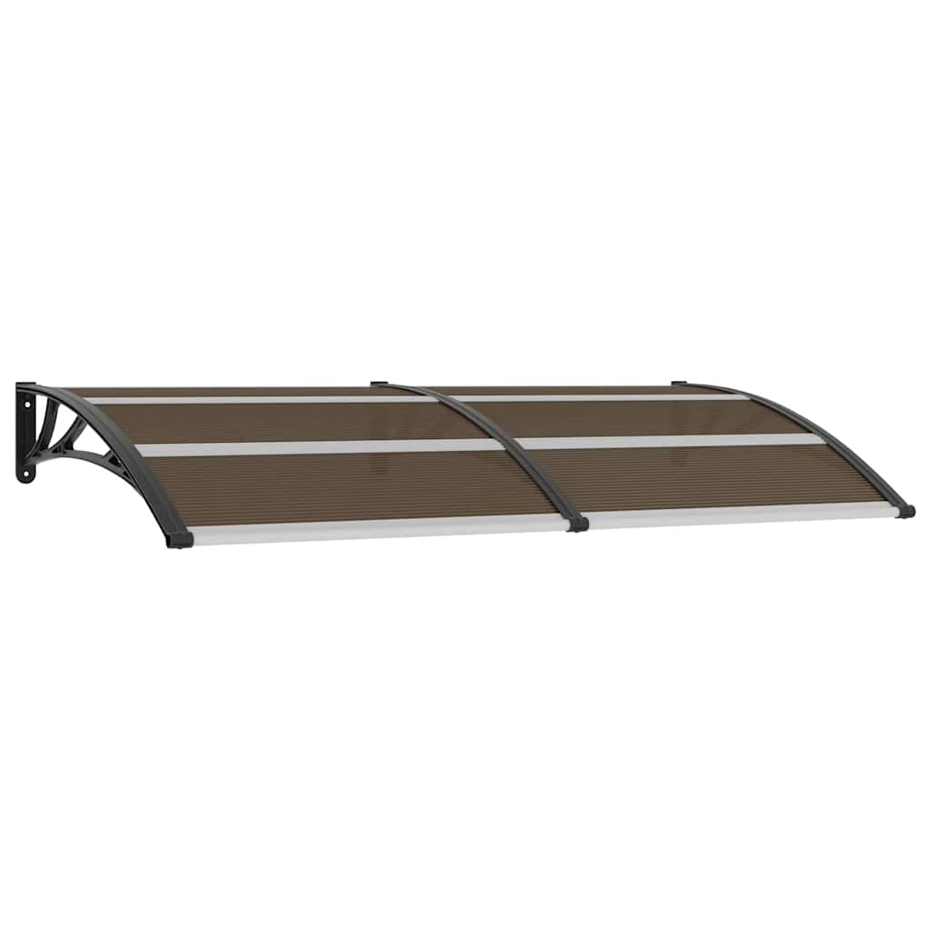 8718475728184_a_en_hd_1 vidaXL Door Canopy Black 200x100 cm PC - Image 2