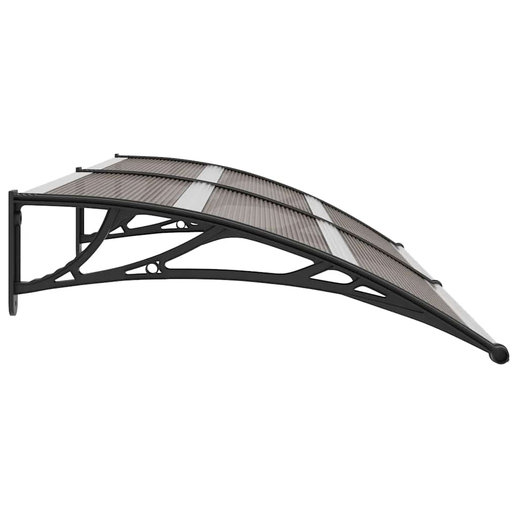 8718475728184_g_en_hd_3 vidaXL Door Canopy Black 200x100 cm PC - Image 5