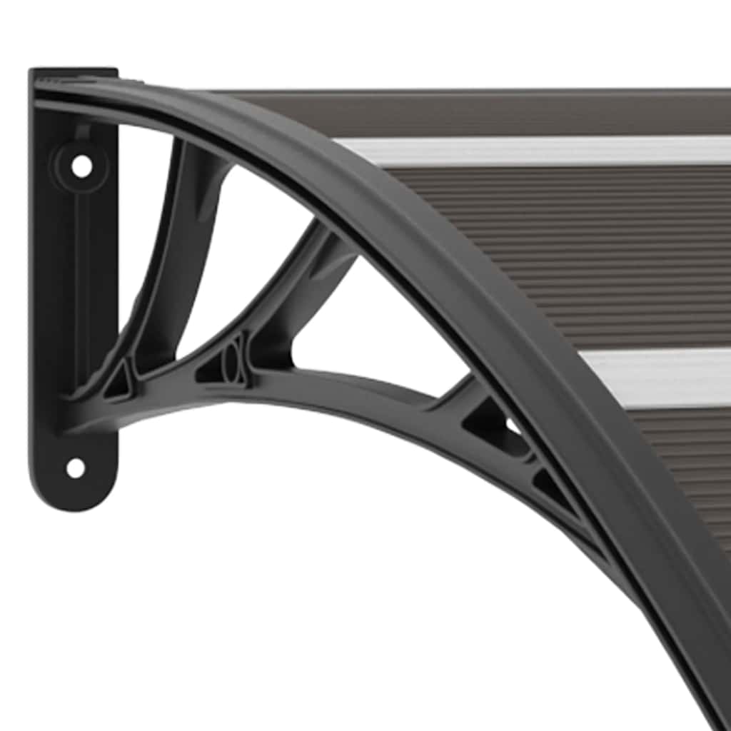 8718475728184_g_en_hd_4 vidaXL Door Canopy Black 200x100 cm PC - Image 6