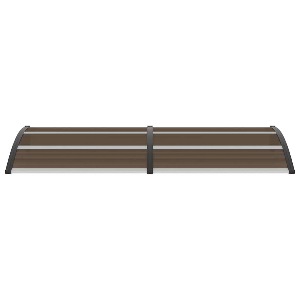 8718475728191_g_en_hd_2 vidaXL Door Canopy Black 240x100 cm PC - Image 4