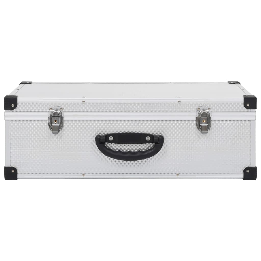8718475730187_g_en_hd_1 vidaXL CD Case for 80 CDs Aluminium ABS Silver - Image 3