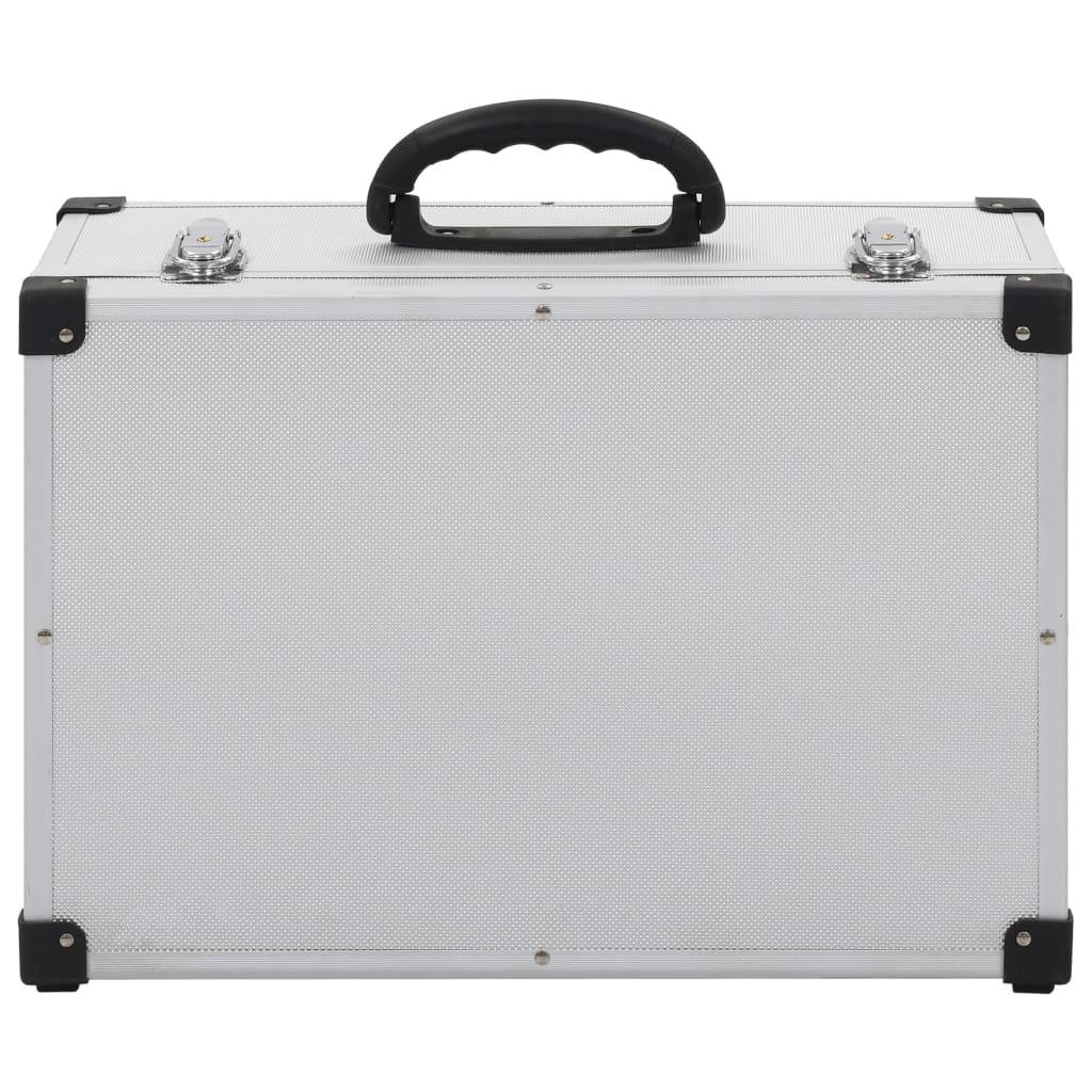8718475730200_g_en_hd_5 vidaXL CD Case for 60 CDs Aluminium ABS Silver - Image 7