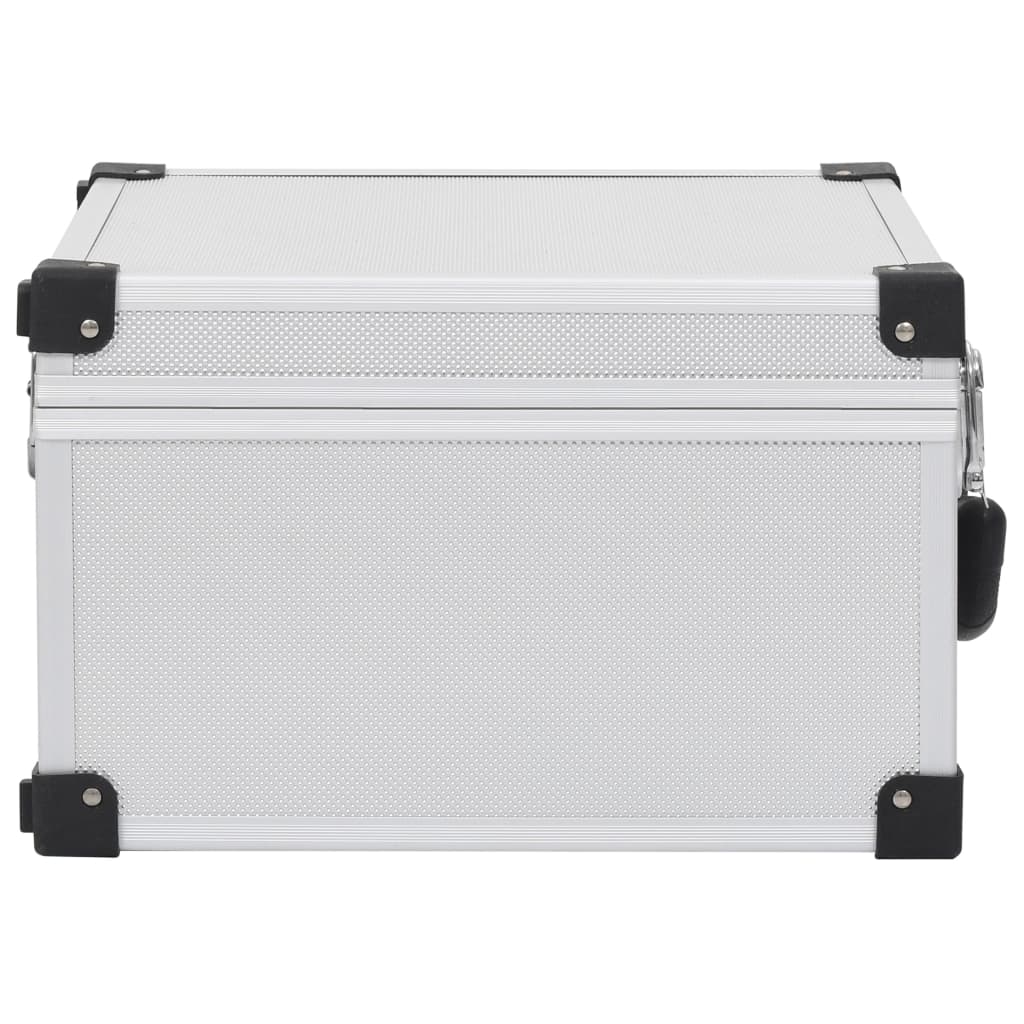 8718475730224_g_en_hd_2 vidaXL CD Case for 40 CDs Aluminium ABS Silver - Image 4