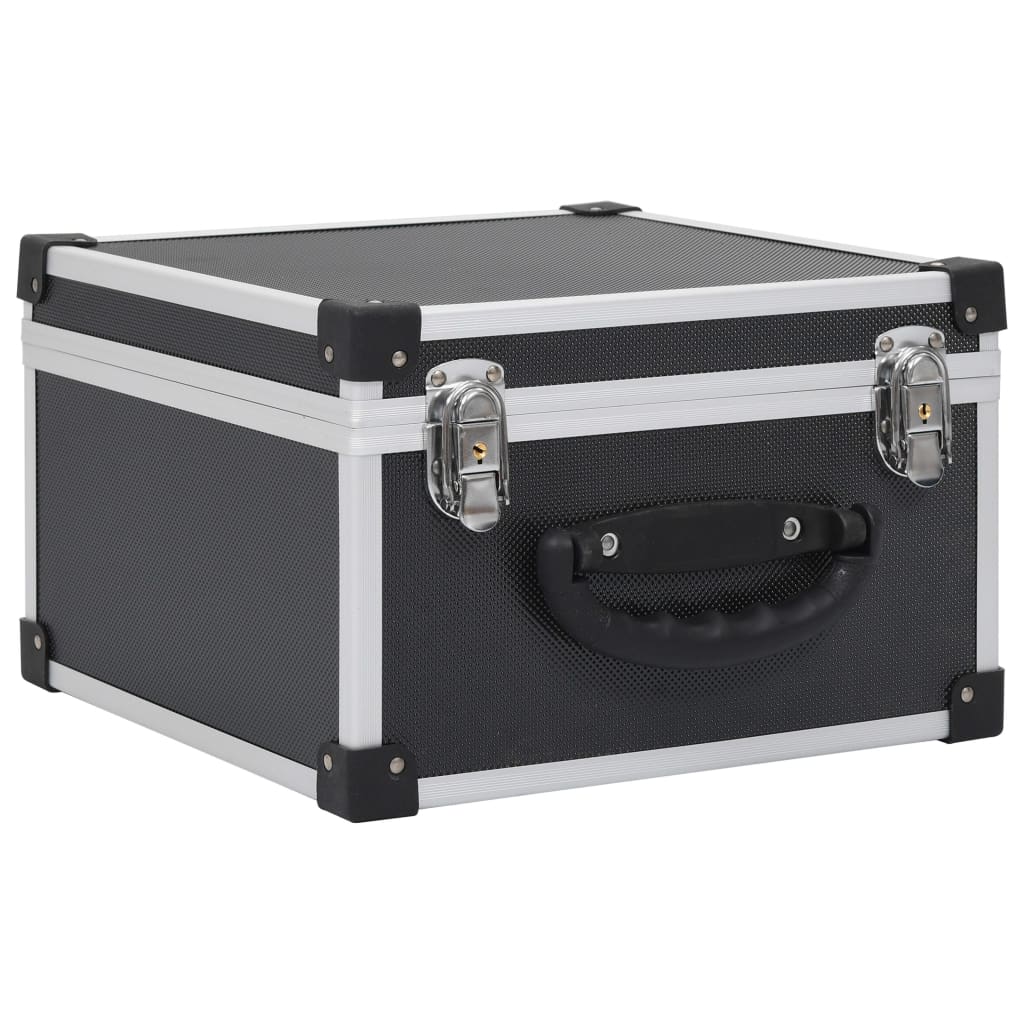 8718475730231_a_en_hd_1 vidaXL CD Case for 40 CDs Aluminium ABS Black - Image 2