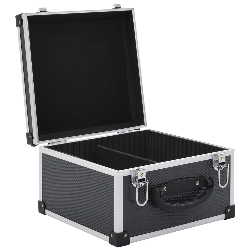 8718475730231_g_en_hd_3 vidaXL CD Case for 40 CDs Aluminium ABS Black - Image 5