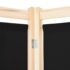 vidaXL 5-Panel Room Divider Black 200x170x4 cm Fabric - Image 5