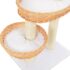 vidaXL Cat Tree with Sisal Scratching Post Natural Willow Wood - Image 4