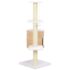 vidaXL Cat Tree with Sisal Scratching Post Seagrass - Image 3
