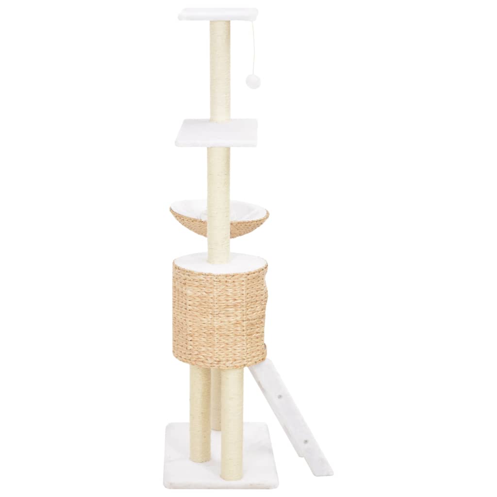 8718475731337_g_en_hd_2 vidaXL Cat Tree with Sisal Scratching Post Seagrass - Image 3
