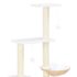 vidaXL Cat Tree with Sisal Scratching Post Seagrass - Image 4