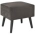vidaXL Bedside Cabinet Grey 40x35x40 cm Velvet - Image 3