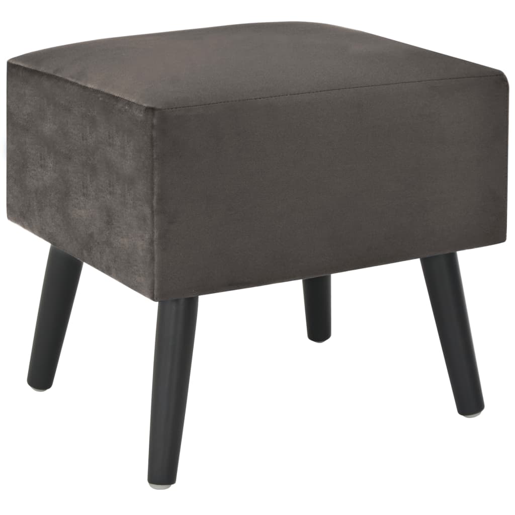 8718475731580_g_en_hd_2 vidaXL Bedside Cabinet Grey 40x35x40 cm Velvet - Image 3
