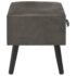 vidaXL Bedside Cabinet Grey 40x35x40 cm Velvet - Image 5