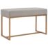 vidaXL Bench 80 cm Grey Velvet