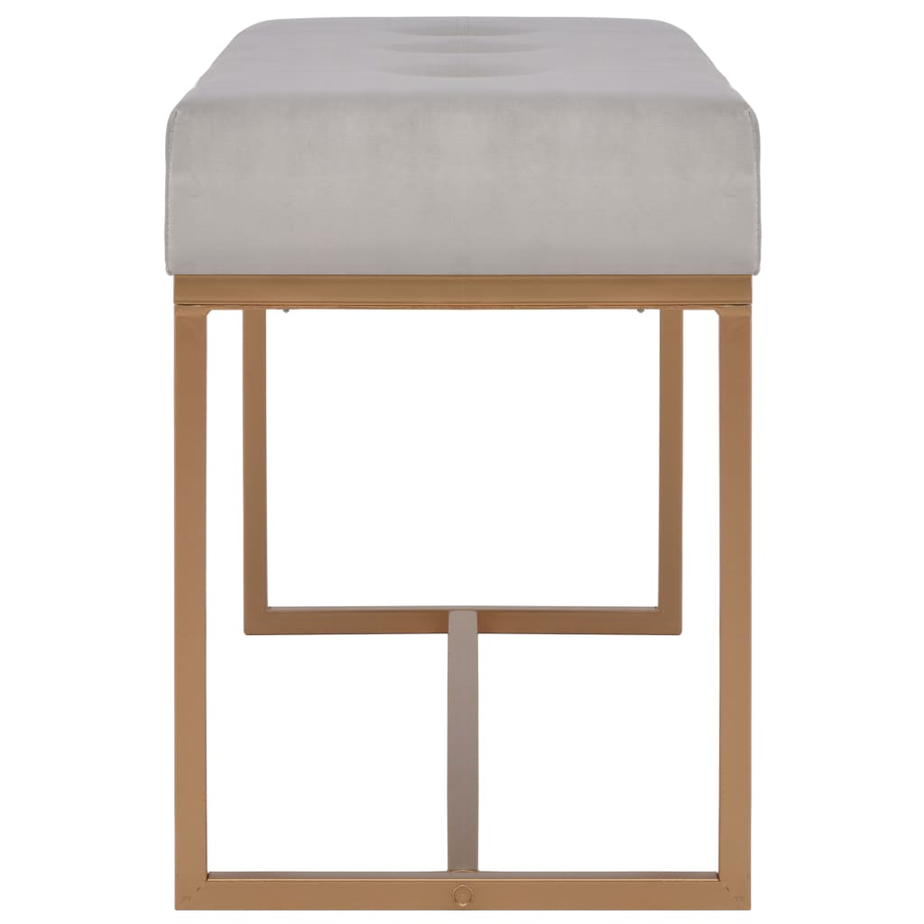 8718475731740_g_en_hd_2 vidaXL Bench 80 cm Grey Velvet - Image 3