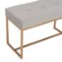vidaXL Bench 80 cm Grey Velvet - Image 4