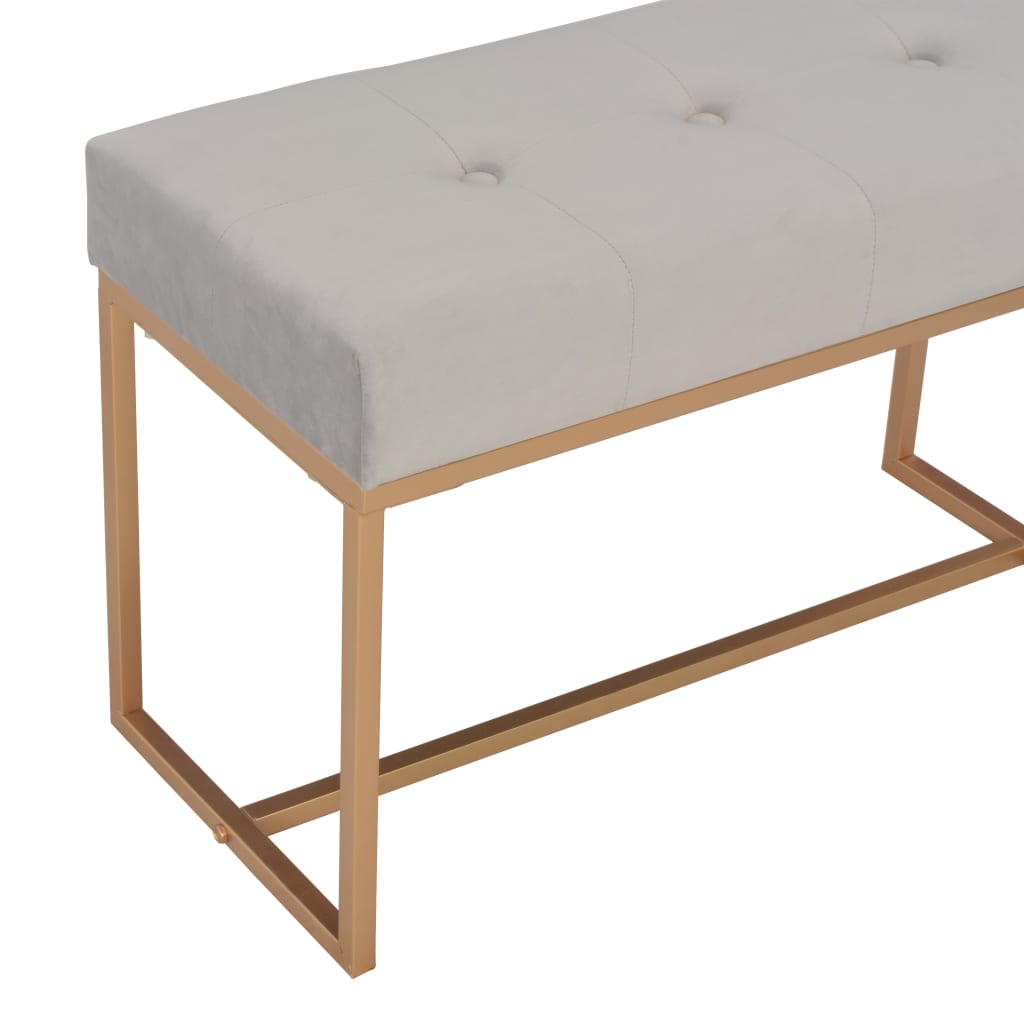 8718475731740_g_en_hd_3 vidaXL Bench 80 cm Grey Velvet - Image 4